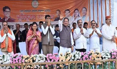 रायपुर : रायगढ़ मेरा परिवार, मैं अपने परिवार से मिलने आया हूँ : मुख्यमंत्री श्री विष्णु देव साय