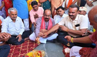 रायपुर : उप मुख्यमंत्री श्री अरुण साव ने पांच करोड़ रुपए से अधिक के विकास कार्यों का किया लोकार्पण-भूमिपूजन