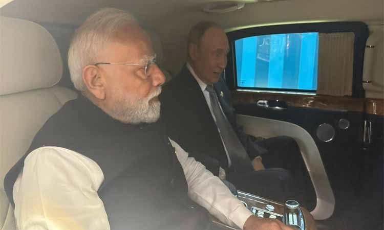 एससीओ शिखर सम्मेलन में पीएम मोदी और पुतिन एक ही कार में पहुंचे, मुलाकात को बताया ज्ञानवर्धक