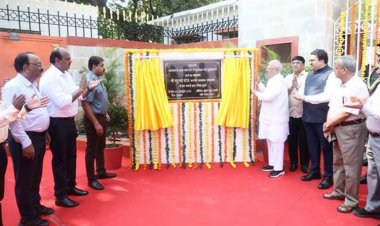 राज्यपाल श्री पटेल ने राजभवन के प्रवेश द्वार के सुदृढ़ीकरण कार्य का किया लोकार्पण