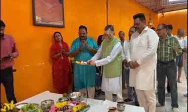 अन्नकूट महोत्सव पर झारखंड के राज्यपाल ने की पूजा-अर्चना, देश की समृद्धि की कामना