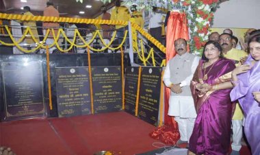 रायपुर : उप मुख्यमंत्री श्री अरुण साव ने लोरमी के भव्य मानस मंच के जीर्णोद्धार कार्य का किया लोकार्पण