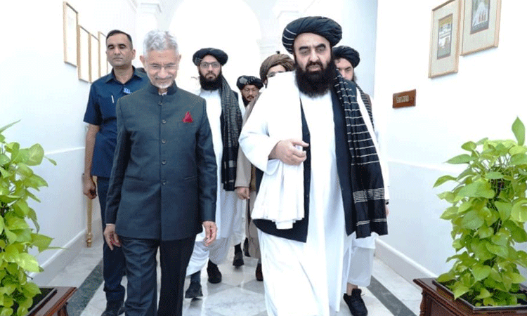 अफगानिस्तान के विदेश मंत्री से जयशंकर की मुलाकात, भारत काबुल में फिर से खोलेगा दूतावास
